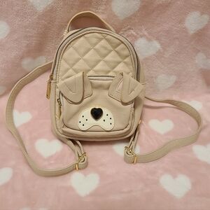 Betsey Johnson Mini Backpack - Dog Design